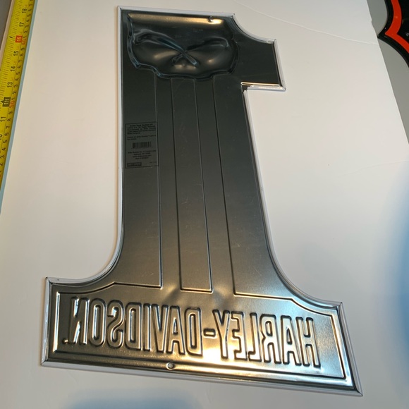 Rare Vintage Harley-Davidson Metal Sign - Iconic Collectible Punisher Classic - Picture 3 of 5